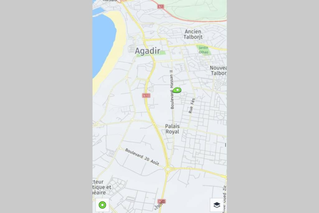 אגאדיר Appartement Avenue Hassan 2 מראה חיצוני תמונה